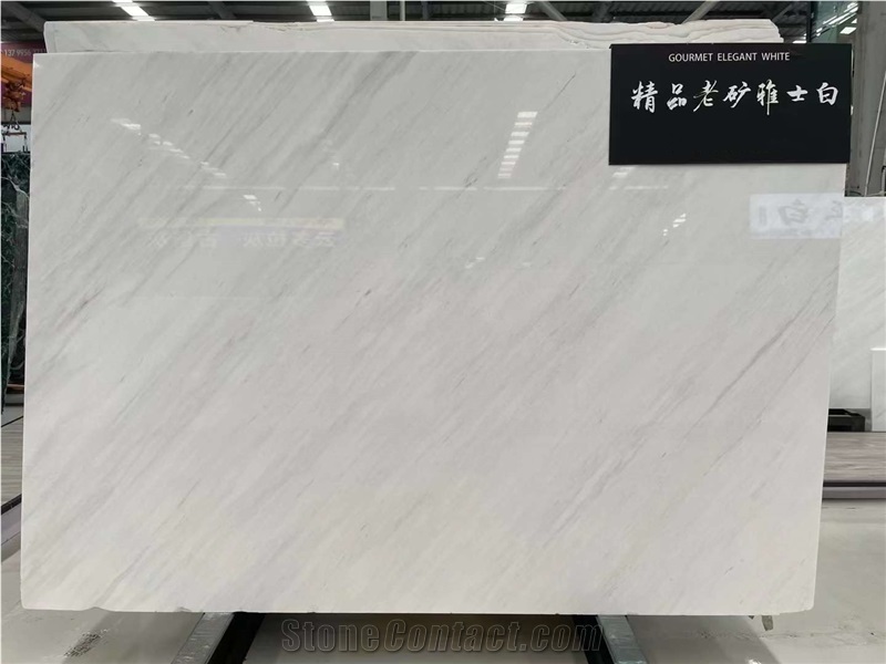 Grade A Old Quarry Ariston Super White Marble Slabs & Tiles