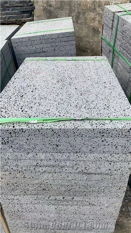 Volcanic Stone Grey Lava Stone Tiles Grey China Basalt Tiles