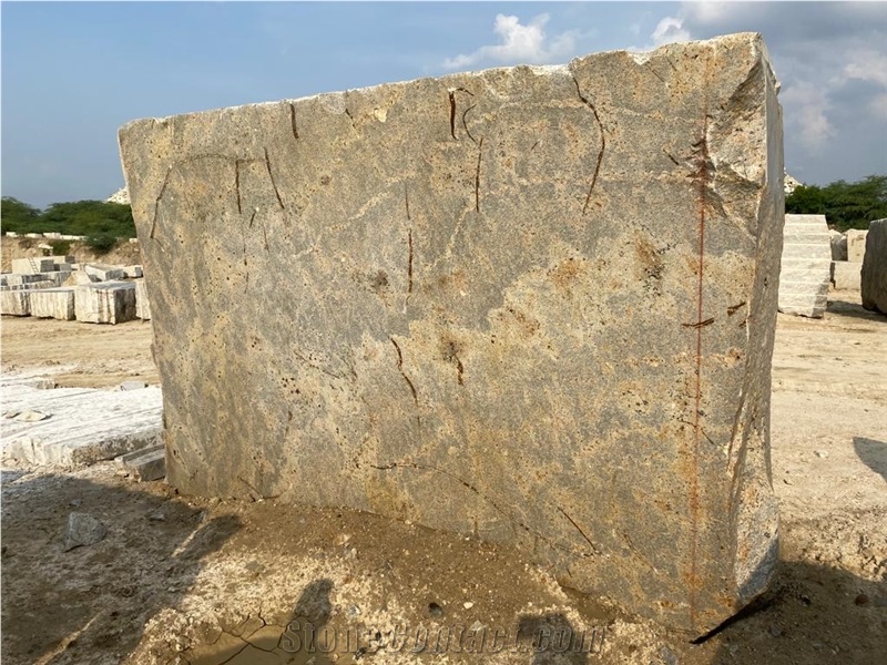 New Kashmir White Granite Blocks
