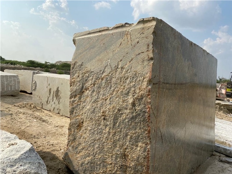 New Kashmir White Granite Blocks
