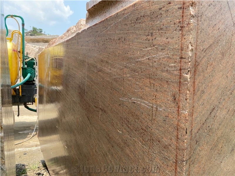 Shiva Gold Granite Blocks