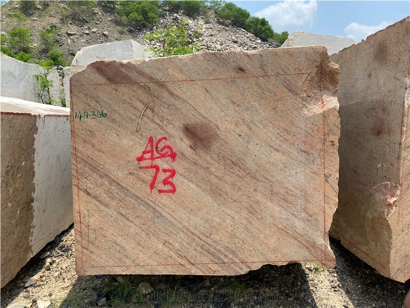 Shiva Gold Granite Blocks