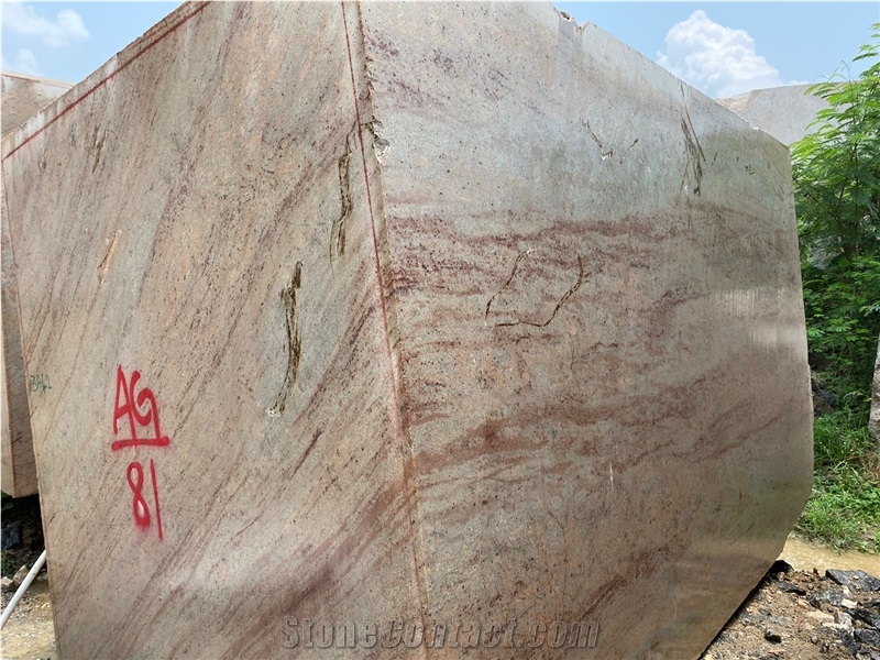 Shiva Gold Granite Blocks