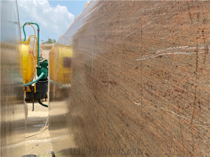 Shiva Gold Granite Blocks