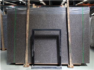 Artificial Stone Tile Polish Floor Panel Black Terrazzo Slab