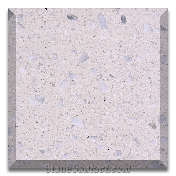 Console Natural Wall Stone Tile Terrazzo Slab For Floor