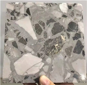 Customize Tile Floor Stone Bathroom Grey Flooring Terrazzo Customize Tile Floor Stone Bathroom Grey Flooring Terrazzo