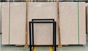 Pink Modern Or Pure Rectified Floor Terrazzo Tile Slab