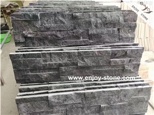 Black Pearl, Cultured Stone/Ledger Panel, Natural Split
