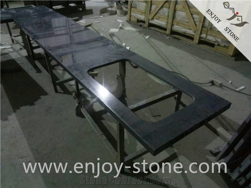 G654 Sesame Grey/Granite/Polished/Countertop/Kitchen