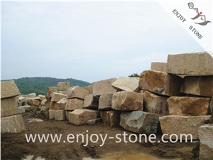 G682 Rustic Yellow/Blocks/Granite Stone/Landscaping/Garden