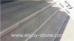 G682 Rustic Yellow/Granite Stone/Flamed/Stair,Steps,Building