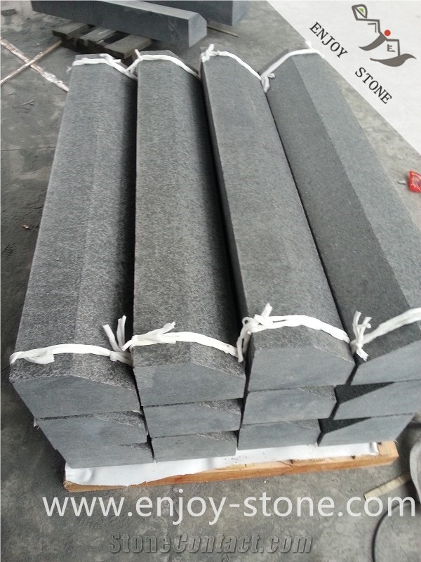 G684 Black Pearl /Flamed/Granite Stone/Road Side/Kerbstone