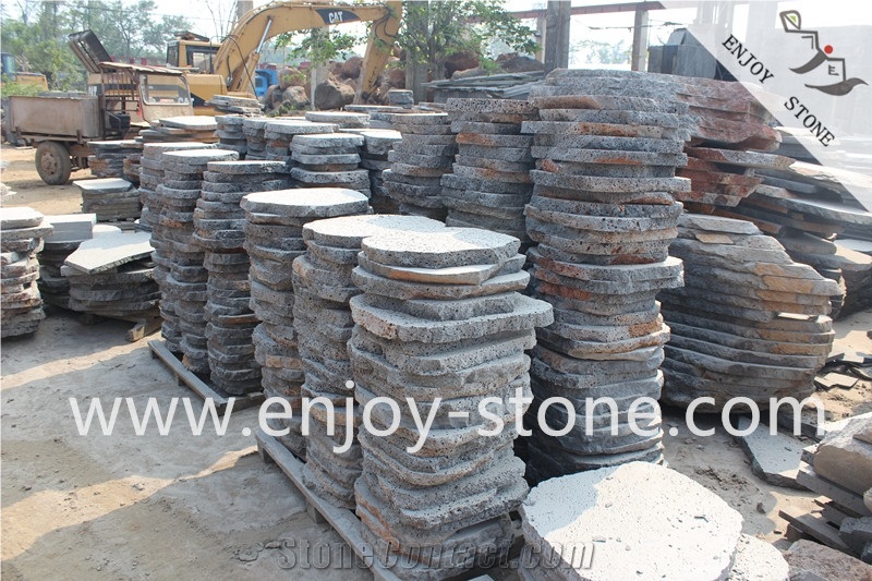 Lava Stone, Basalt, Driveway, Flagstone Paving, Walkway Paver
