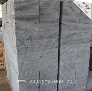 Machine Cut Lavastone Landscaping Tile/Grey Basalt