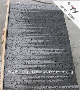 Machine Cut Lavastone Landscaping Tile/Grey Basalt