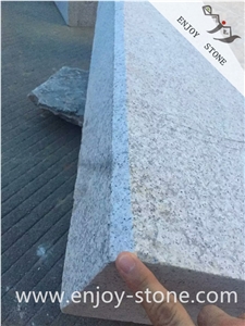 New G603 Shandong White /Flamed/Granite Stone/Road Side/Kerbstone