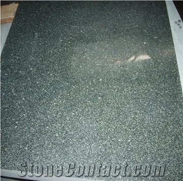 Polished G612 Zhangpu Olive Green Granite Tiles