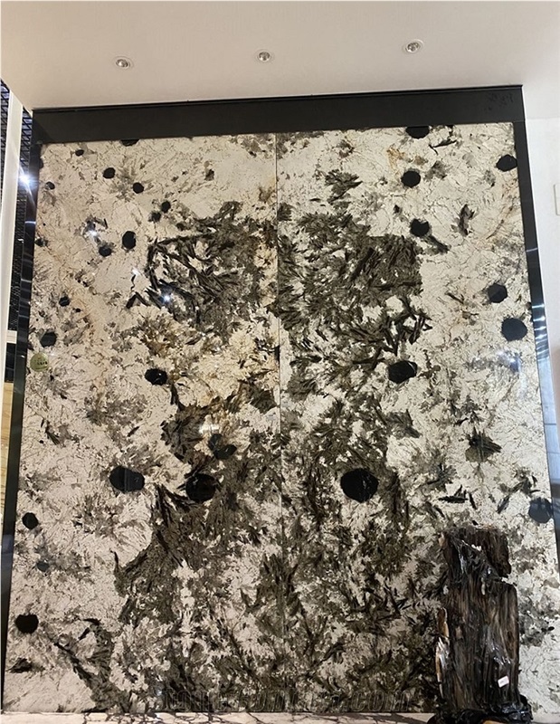 Brazil Alpinus White Polished Luxury Granite