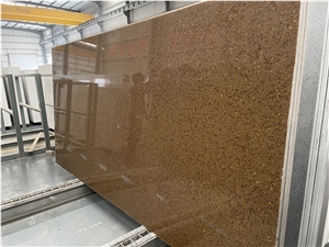 Brown Quartz Slabs Engineered Stone Slabs