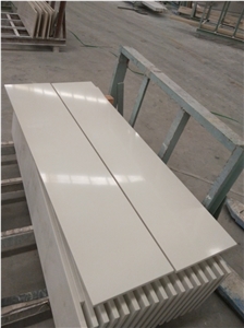 Pure White Artificial Stone Stairs, Steps
