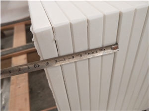 Pure White Artificial Stone Stairs, Steps