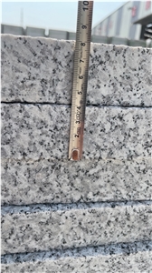 G602 Bianco Sardo Granite Tiles Bushhammered