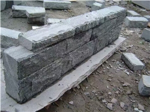 Nero Santiago Granite Wall Stone,Facade Wall Brick