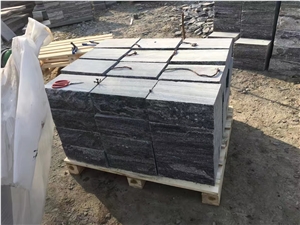 Nero Santiago Granite Wall Stone,Facade Wall Brick