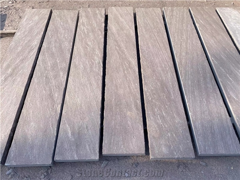 Purple Wood Grain Sandstone Step,Sandstone Stairs