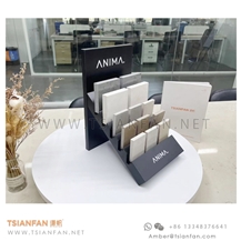 Countertop Porcelain Quartz Stone Sample Display Stand