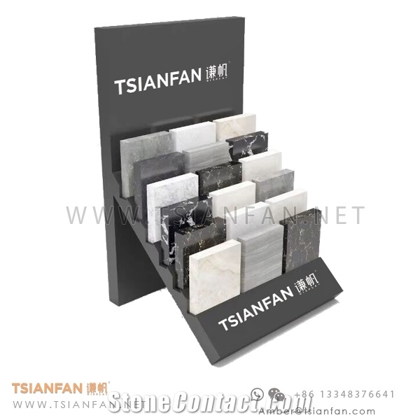 Countertop Porcelain Quartz Stone Sample Display Stand
