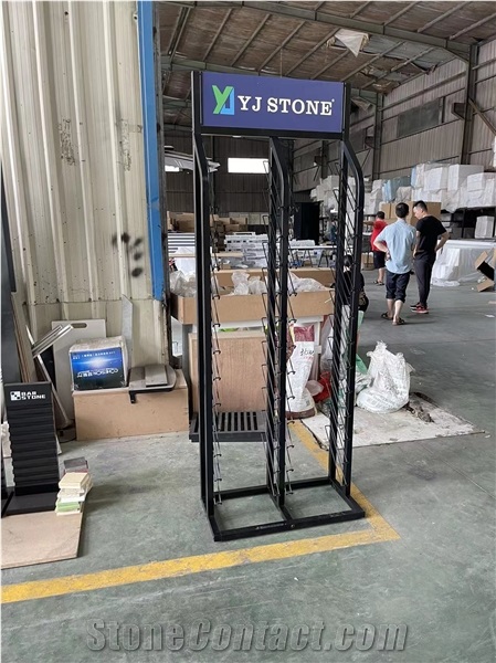 Porcelain Tile Panel Granite And Marble Sample Display Rack