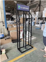 Porcelain Tile Panel Granite And Marble Sample Display Rack