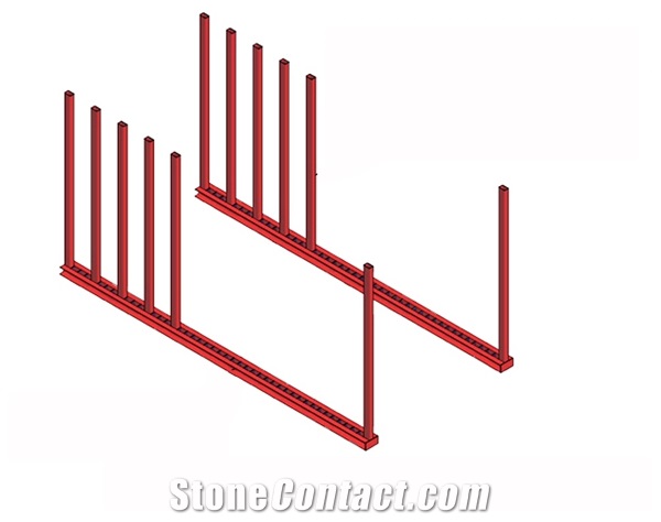Quartz Marble Stone Slab Storage Display Stand Rack