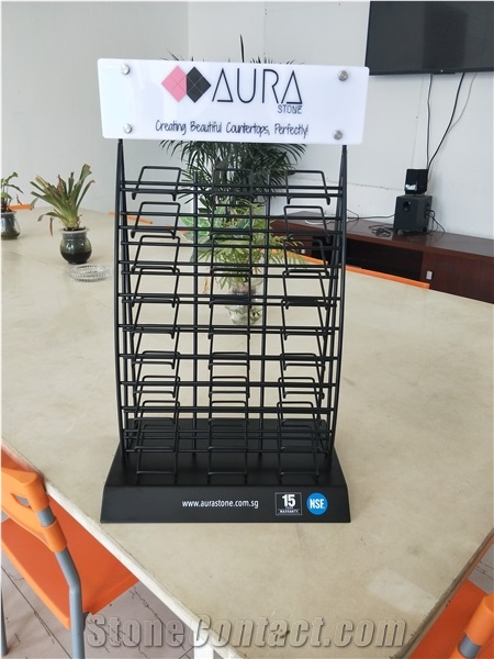 Quartz Stone Desktop Stand