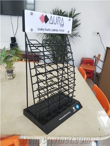 Quartz Stone Desktop Stand
