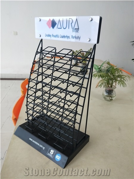 Quartz Stone Desktop Stand