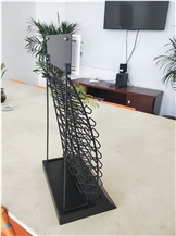 Quartz Stone Desktop Stand
