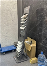 Showroom Sintered Stone And Porcelain Tile Display Tower