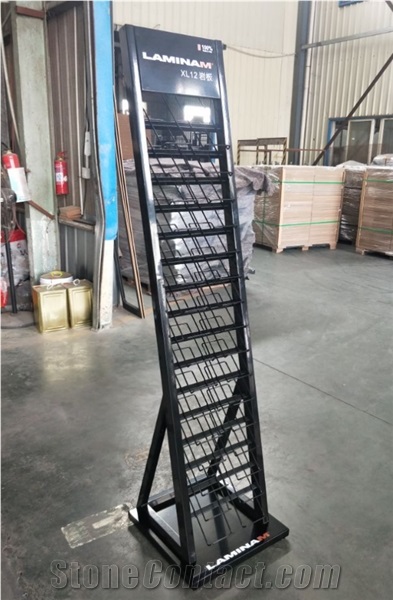 Showroom Sintered Stone And Porcelain Tile Display Tower