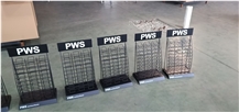Sintered Marble And Granite Stone Counterop Dispaly Rack