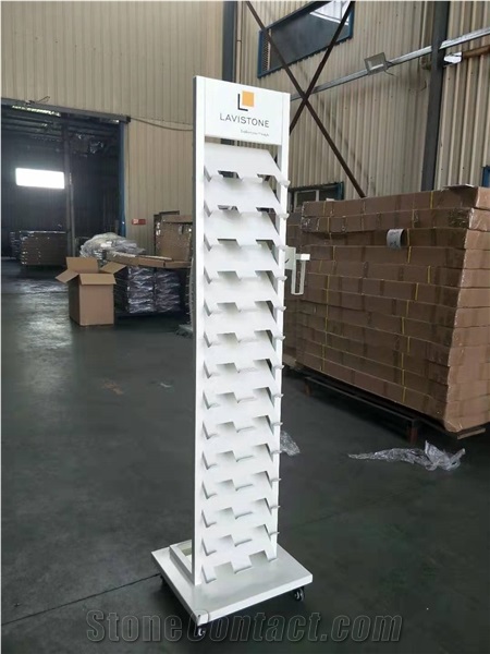 Sintered Stone Artificial Quartz Stone Display Rack