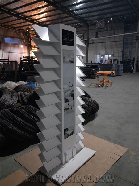 Sintered Stone Marble Granite Sample Tile Display Stand