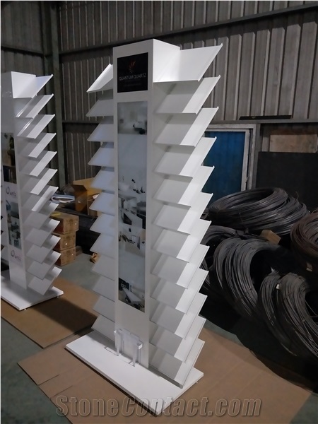 Sintered Stone Marble Granite Sample Tile Display Stand