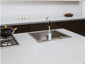 Particle Series Arctic White Quartz GS2041