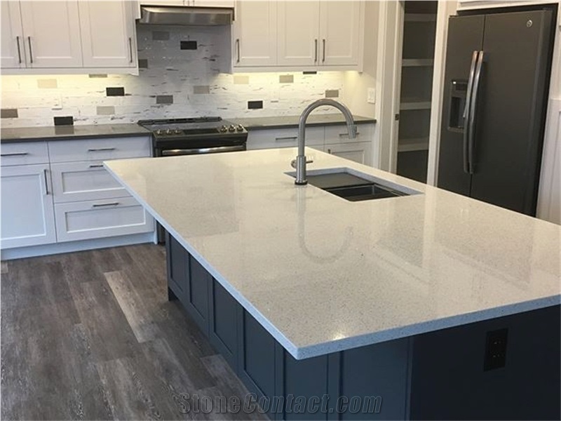 Particle Series Arctic White Quartz GS2041