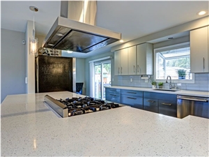 Particle Series Elegant White Quartz GS2045
