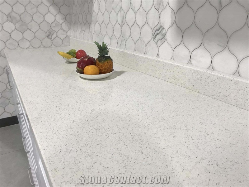 Particle Series Elegant White Quartz GS2045