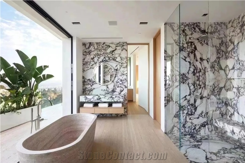 Breccia Viola Calacatta Viola Marble Bvlgari White Marble